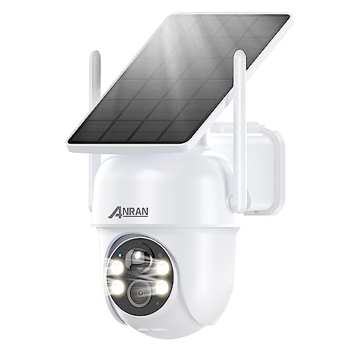 Solar Security Cameras Wireless Outdoor - 5MP 360°