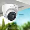 Amcrest 5MP Turret POE Camera - UltraHD Outdoor Surveillance with Mic/Audio, 98ft Night Vision, 103° FOV, and MicroSD (256GB) - Image 3