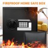 Guardian 2.0 Cu ft Home Safe - Fireproof, Waterproof, and Anti-Theft Security for Your Valuables - Combination Lock with Dual Alarm System - Image 3