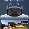 Duo Floodlight Camera - 4K Dual-Lens Outdoor Security Camera, Color Night Vision, Smart Detection, Siren Alarm, 180° Panorama, 2.4G/5GHz Dual-Band WiFi - Image 2