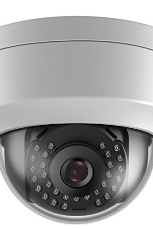 5MP PoE IP Dome Camera - Wide Angle, H.265, IP66 Waterproof, Built-in Microphone, Perfect for Hik Vision NVR Setup