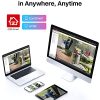 8CH 3K Lite Home Security Camera System - AI Human/Vehicle Detection, Night Vision, H.265+ 8 Channel DVR with 4pcs 1080P Weatherproof Cameras (NO HDD) - Outdoor/Indoor Surveillance - Image 6