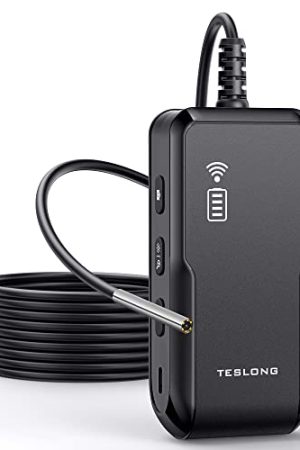 Every Crevice: Teslong Wireless Endoscope - Upgraded 3.9mm Fiber Optic Camera for Precision Peeping