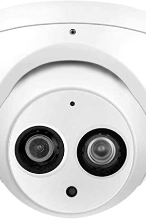 VALUCAM 6MP PoE IP Camera - Crystal Clear Dome/Turret Surveillance with 164ft Night Vision, One-Way Audio