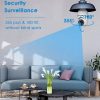 OFYOO Light Bulb Security Camera | Wireless 2.4G/5G WiFi Cameras for 360° Panoramic Surveillance | Motion Detection, Two-Way Audio - Image 5
