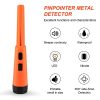 360° Metal Detector Pinpointer – Handheld Probe for Precise Detection, LED Light, Belt Holster, and Waterproof Design for Efficient Metal Hunting - Image 3
