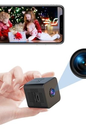 Persil 1080P Hidden Camera – The Ultimate Spy and Nanny Cam with WiFi and Night Vision