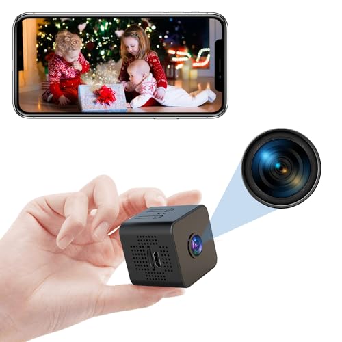 Persil 1080P Hidden Camera – The Ultimate Spy and Nanny Cam with WiFi and Night Vision