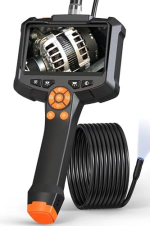 AOPICK Endoscope Camera - 4.3'' IPS Screen, 1080P HD, IP67 Waterproof, Perfect for Mechanics and DIY Enthusiasts