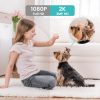 2K Home Security Camera with Night Vision, Motion Detection, 2-Way Audio, and Compatibility with Alexa and Google Assistant - Image 2