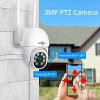 Wireless Outdoor Cameras - 5MP PTZ & Bullet Cameras, IP66 Waterproof, Night Vision, Motion Alerts, 1TB Storage, No Monthly Fees 🌐🔒 - Image 2