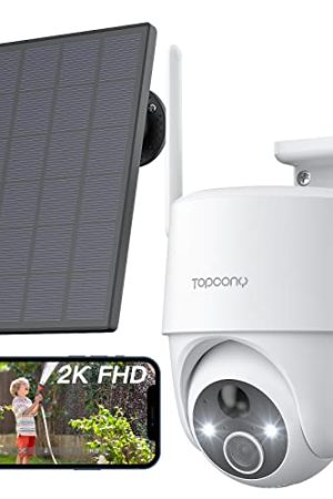 Solar Security Cameras Wireless Outdoor - 2K 3MP