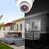 OSI 4 Pack 1080P Dome Security Cameras: Waterproof, 2.0MP HD-TVI, 80ft Night Vision, Indoor/Outdoor Surveillance - Image 4