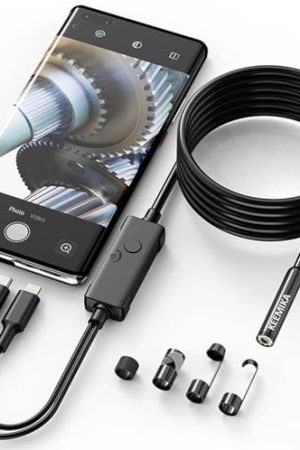 Upgraded Endoscope Camera - Perfect for iPhone, Android, Tablets