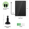 StartVision Solar Panel for Rechargeable Battery Outdoor Camera | Waterproof Solar Charger | 5V 3.5W Micro USB Port - Image 2