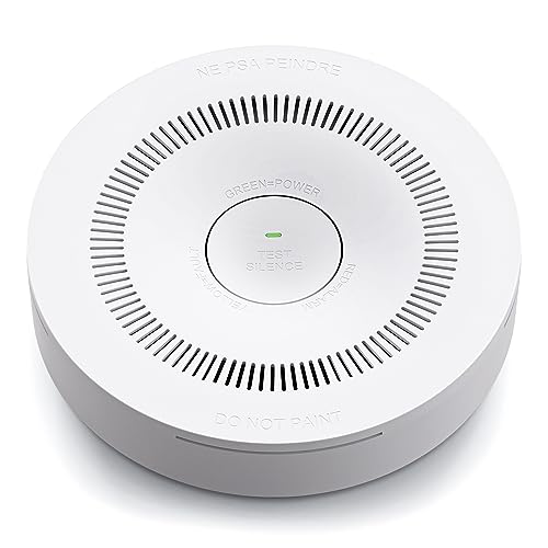 Treatlife Smart WiFi Smoke & Carbon Monoxide Detector: Advanced Dual-Sensor Technology for Precise Protection