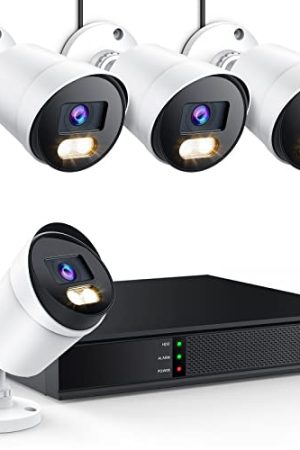 EZFIX H.265+ 1080p Wired Security Camera System - 8CH 2MP
