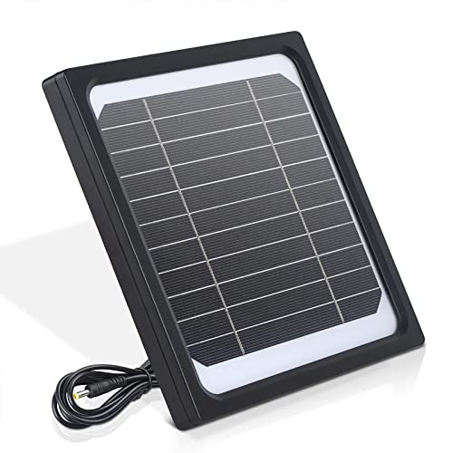 Dosarzo 5W Trail Camera Solar Panel Kit - Continuous Solar Power for Game Cameras, Universal Compatibility, IP65 Waterproof