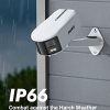 NNKE FCD600 Dual-Lens Outdoor Security Camera - 180° Panoramic View, 6MP Clarity, Color Night Vision - Image 8