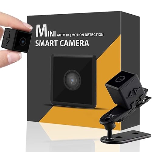 Mini Spy Camera Wireless Hidden Camera: Portable Security with Motion Detection and Night Vision for Home, Pet, and More