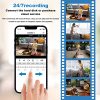 Home Security with the Security Camera NVR System - 4Pcs 1080P Color Night Vision Cameras and 1TB Storage - Image 4