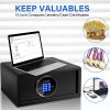 Secure Your Valuables with Confidence - 1.2 cu ft Fireproof Safe Box, Anti-Theft Combination Lock, Ideal for Documents, Laptop, Money, and More - Image 3