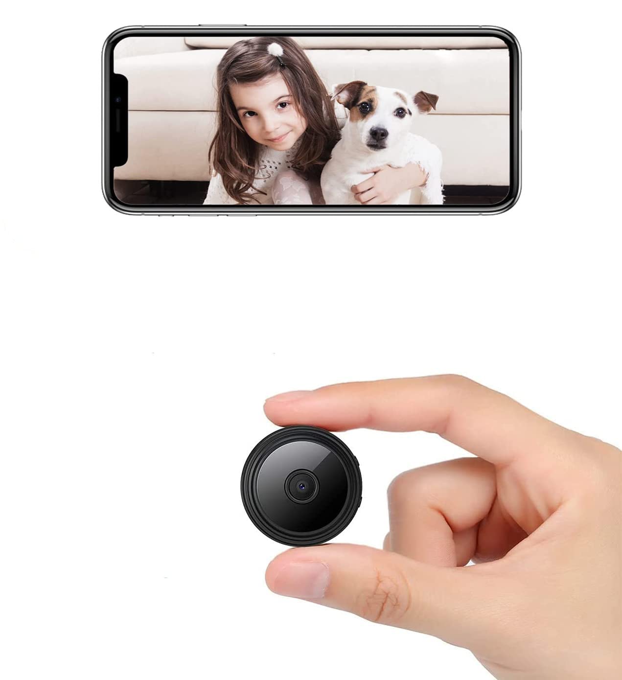 Mini Spy Camera Hidden Camera - Wireless WiFi