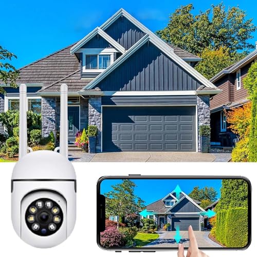 Security Cameras with Card Reader - 2.4GHz WiFi Cam