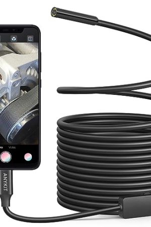 Anykit Endoscope Camera - HD Resolution, Easy Operation, Waterproof - Your Ultimate Inspection Companion