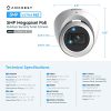 Amcrest 5MP Turret POE Camera - UltraHD Outdoor Surveillance with Mic/Audio, 98ft Night Vision, 103° FOV, and MicroSD (256GB) - Image 6