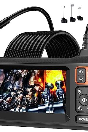 Daxiongmao Borescope: 4.3-inch LCD, 1080P HD, 50ft Range - Your Go-To Inspection Companion