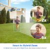 Ctronics Dual Lens Outdoor WiFi Camera – 6X Hybrid Zoom, Auto Tracking, Color Night Vision, 2-Way Talk - Image 3