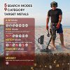 Unlock Hidden Treasures with Docusvect Professional Waterproof Metal Detector - 5 Modes, 10'' Coil, and Ergonomic Design for Ultimate Exploration - Image 4