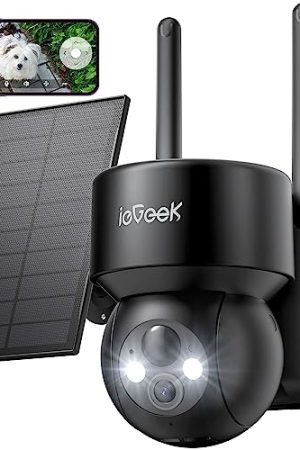 Secure Your Home with ieGeek's Smart 2K Solar WiFi