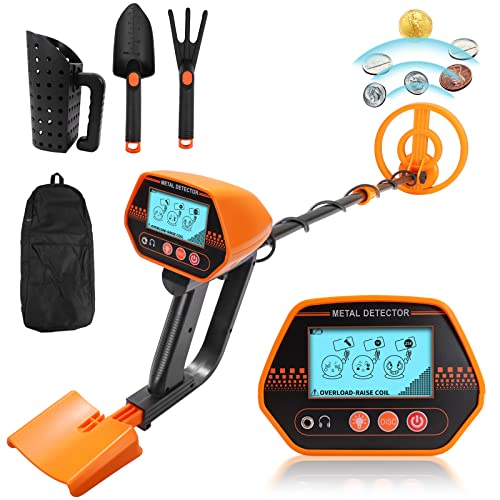 Voilamart Metal Detector: Professional De Metales for Bounty Hunting, Waterproof Gold Detection with Accessories