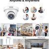 OSI 4 Pack 1080P Dome Security Cameras: Waterproof, 2.0MP HD-TVI, 80ft Night Vision, Indoor/Outdoor Surveillance - Image 6