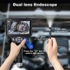 HantSkop Dual Lens Endoscope Camera with Detachable IPS Color Screen, 1080P Dual-Lens, and 16.5FT Waterproof Cable - Image 3