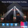 2K 4MP Outdoor Security Camera with AI Motion Detection, Pan Tilt Tracking, Two-Way Audio, and Color Night Vision - Image 4
