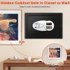 Digital Home Security Safe Box with LCD Keypad Key & Removable Shelf - Image 6