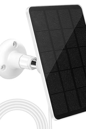 EEEKit Solar Panel - 360° Adjustable Charger for Outdoor Wireless Security Camera