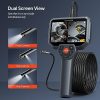 Endoscope Camera with Light - Dual Lens Borescope 7.9mm, 1080P Plumbing Snake Inspection Camera, 5" IPS Screen, Split Screen, 32GB TF Card, Hardshell Case - Gadgets for Men, Mechanic-16.5FT 📷🛠️ - Image 4