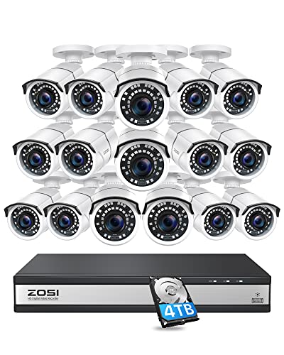 ZOSI H.265+ 16CH Security Camera System