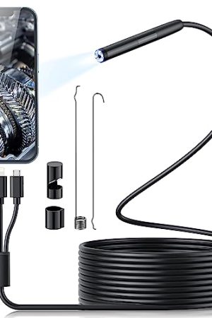 1920P HD Endoscope Camera with 6 LED Lights