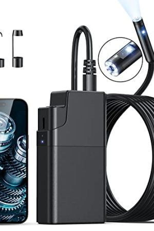 Wireless Endoscope - 2560P HD Resolution and Dual Lens for Ultimate Inspection Precision