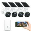 Solar Camera Security Outdoor Wireless for Home