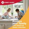 First Alert SA511CN2-3ST Wireless Smoke Alarms: Battery Operated, Voice Location, Pack of 2 (WHITE) - Image 2