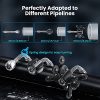 LikeCoo Sewer Camera 100ft | 2023 NEW Sewer Inspection Camera with 9-inch LCD Monitor and DVR Function | Drain Camera 720P IP68 Inspection Camera - Image 6