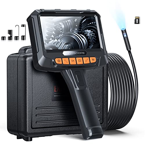Endoscope Camera featuring a Brilliant 5" IPS Screen for Crystal-Clear Inspections