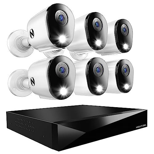 2-Way Audio 12 Channel DVR Security System with 2K HD Cameras