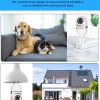 OFYOO Light Bulb Security Camera | Wireless 2.4G/5G WiFi Cameras for 360° Panoramic Surveillance | Motion Detection, Two-Way Audio - Image 2
